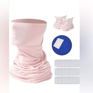 NWT ICE SILK NECK GAITERS MEN/WOMEN TURQUOISE